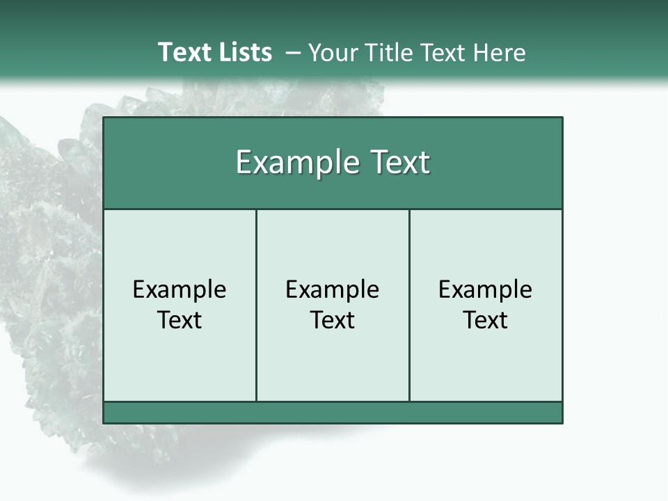 Gem Quartz Natural PowerPoint Template
