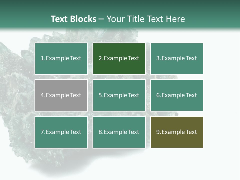 Gem Quartz Natural PowerPoint Template
