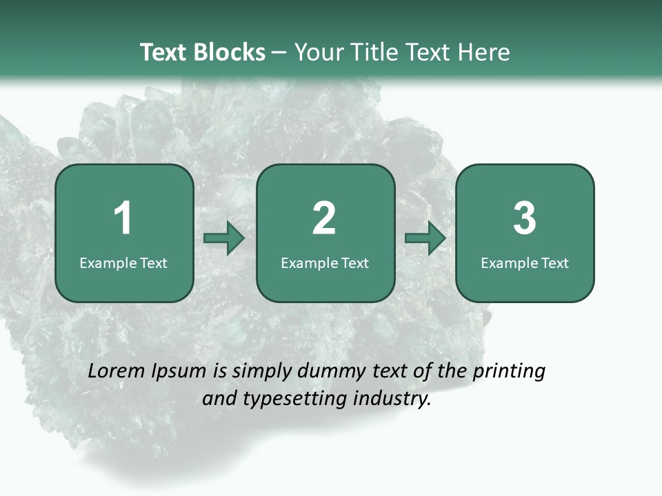 Gem Quartz Natural PowerPoint Template