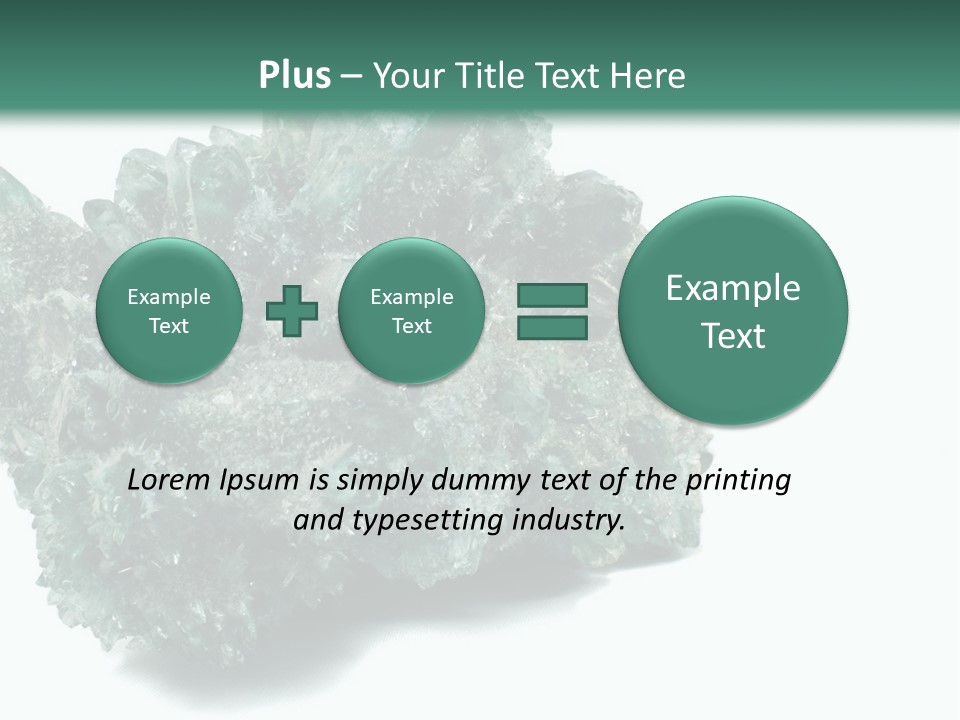 Gem Quartz Natural PowerPoint Template