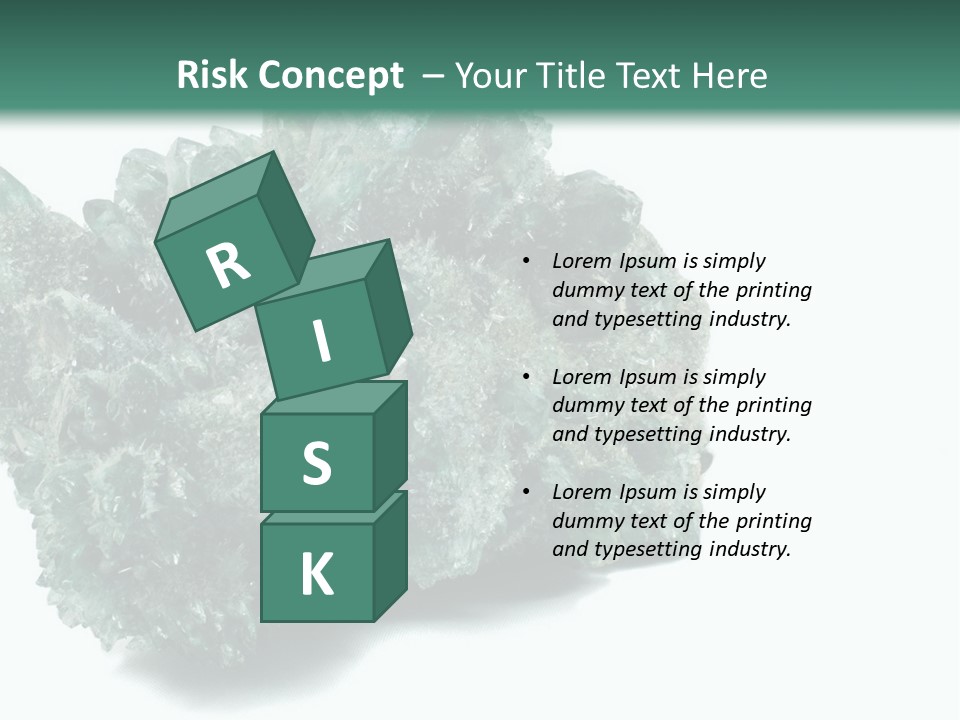 Gem Quartz Natural PowerPoint Template