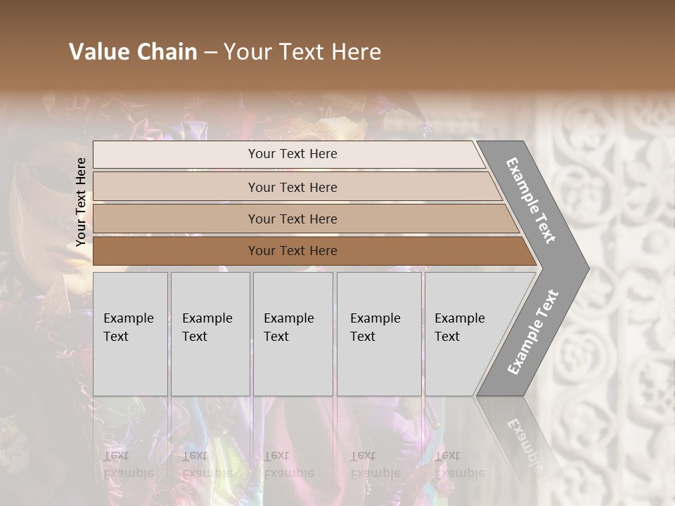 A Couple Of People That Are Wearing Masks PowerPoint Template
