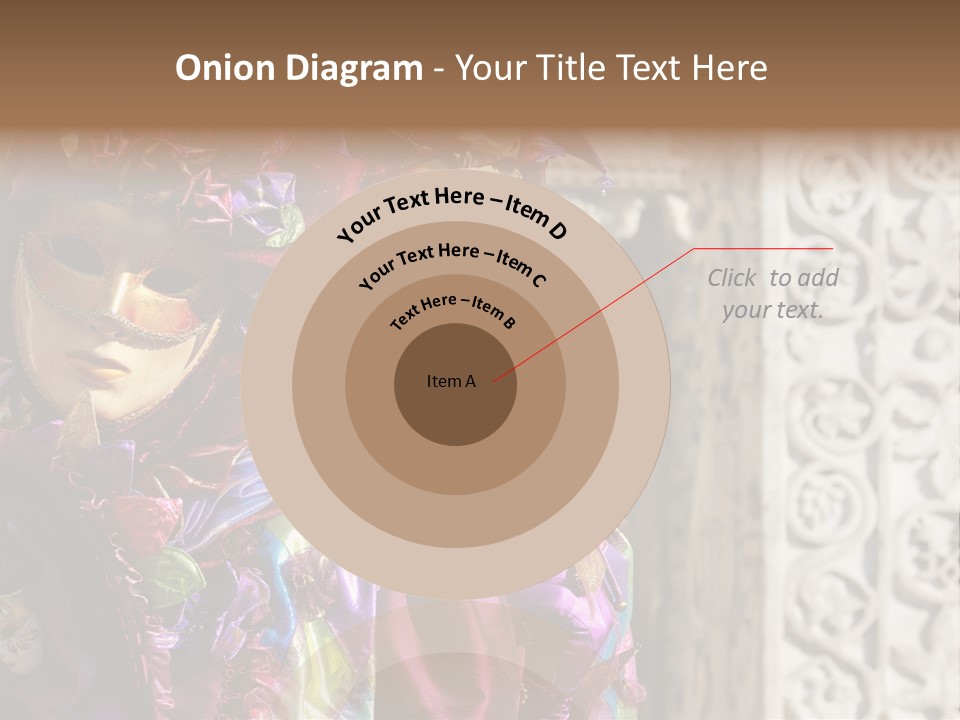 A Couple Of People That Are Wearing Masks PowerPoint Template