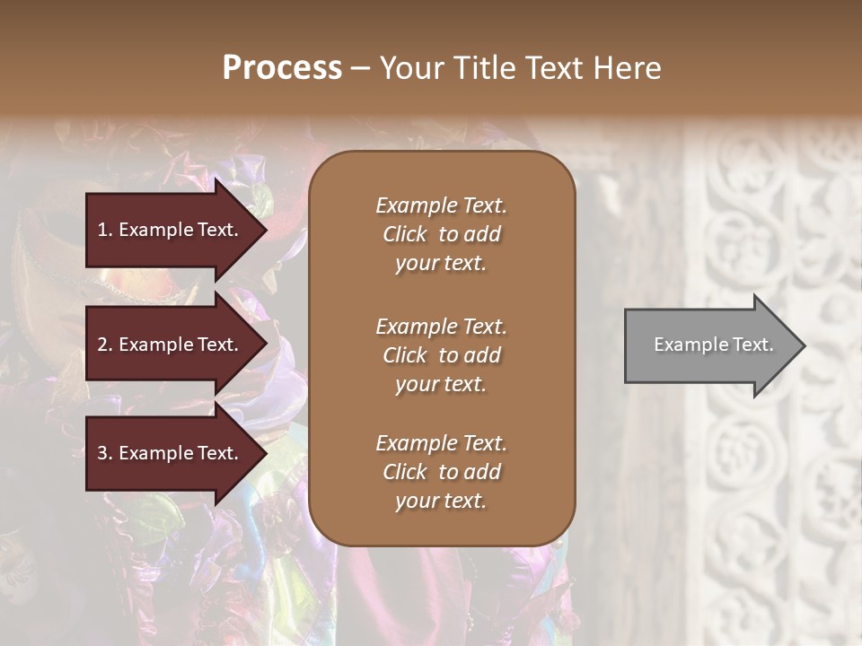 A Couple Of People That Are Wearing Masks PowerPoint Template