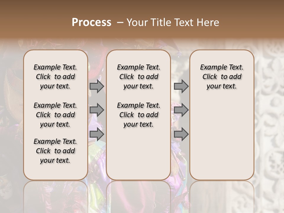 A Couple Of People That Are Wearing Masks PowerPoint Template