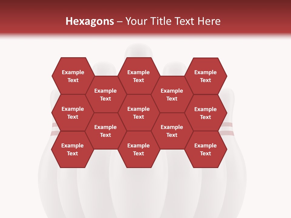 Strike Equipment Ninepins PowerPoint Template
