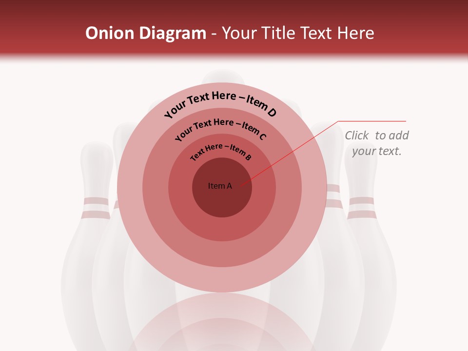 Strike Equipment Ninepins PowerPoint Template