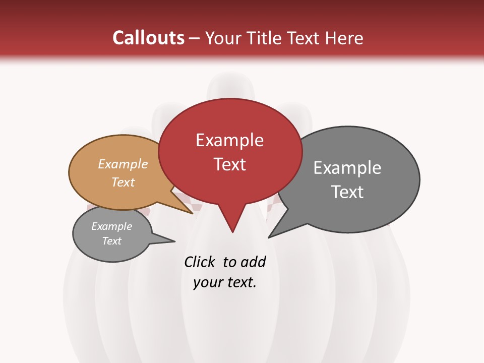 Strike Equipment Ninepins PowerPoint Template