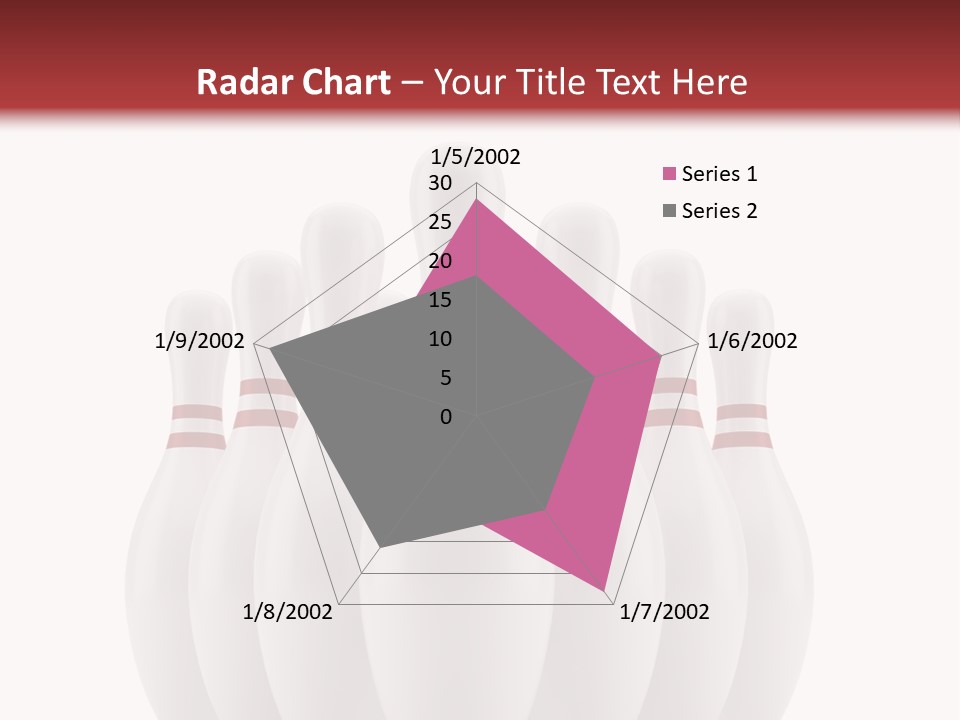 Strike Equipment Ninepins PowerPoint Template