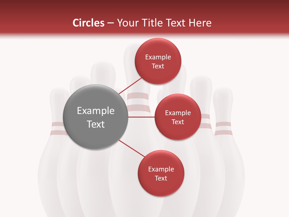 Strike Equipment Ninepins PowerPoint Template