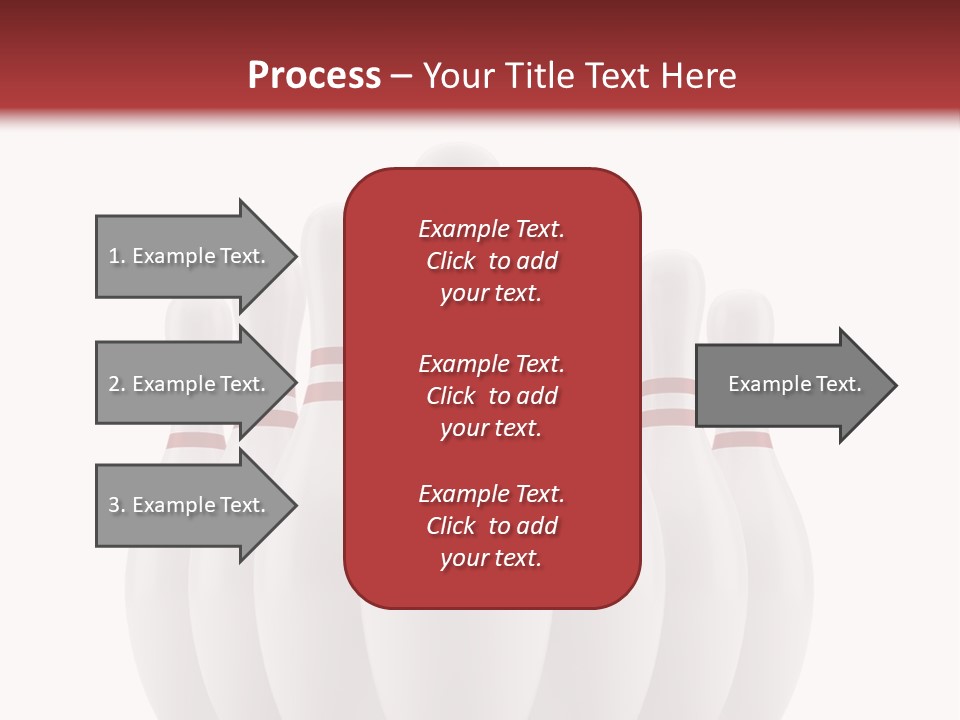 Strike Equipment Ninepins PowerPoint Template