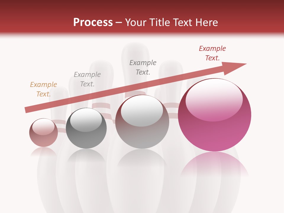 Strike Equipment Ninepins PowerPoint Template