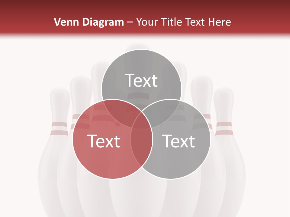 Strike Equipment Ninepins PowerPoint Template
