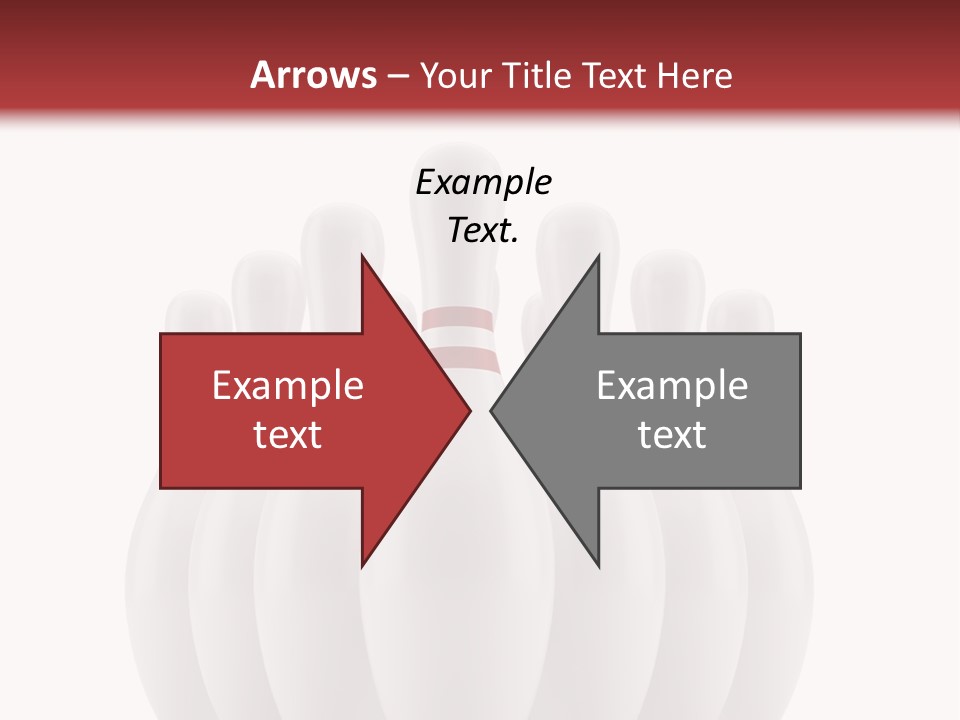 Strike Equipment Ninepins PowerPoint Template