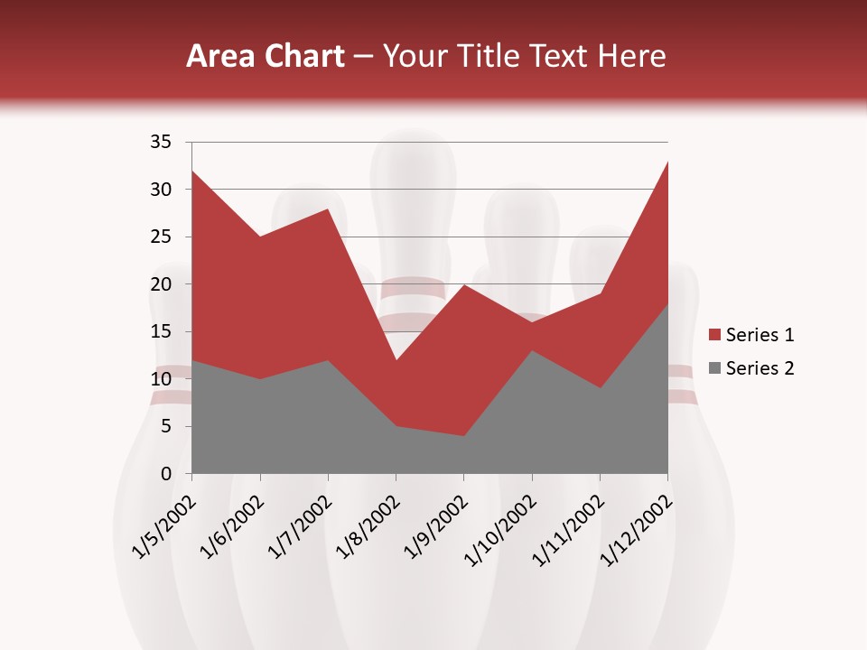 Strike Equipment Ninepins PowerPoint Template