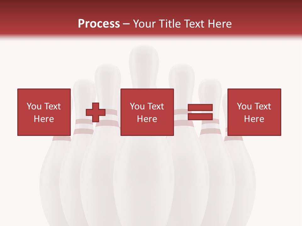 Strike Equipment Ninepins PowerPoint Template