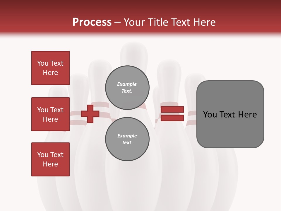 Strike Equipment Ninepins PowerPoint Template
