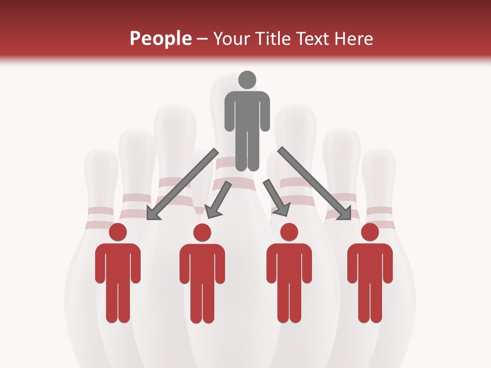 Strike Equipment Ninepins PowerPoint Template