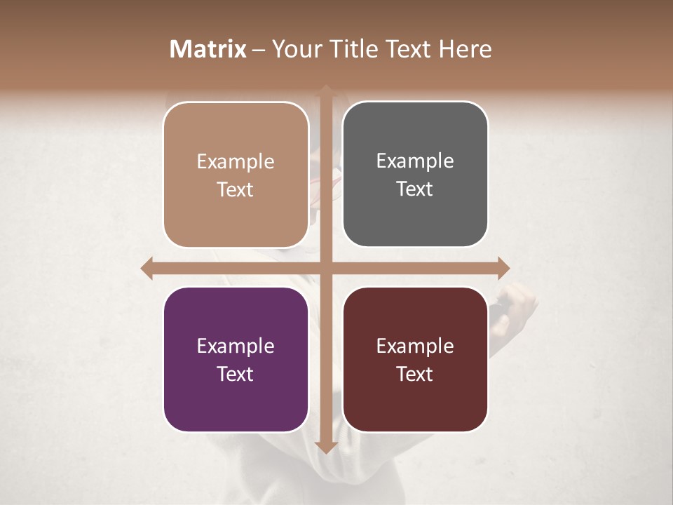 A Young Boy Wearing Glasses Holding A Tablet PowerPoint Template