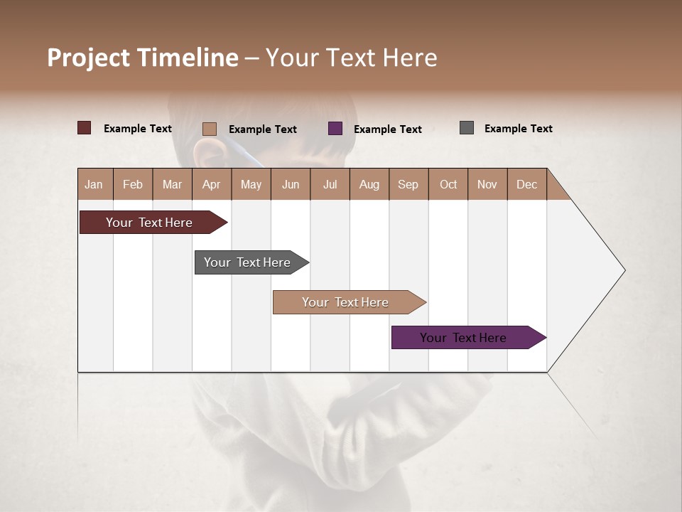 A Young Boy Wearing Glasses Holding A Tablet PowerPoint Template