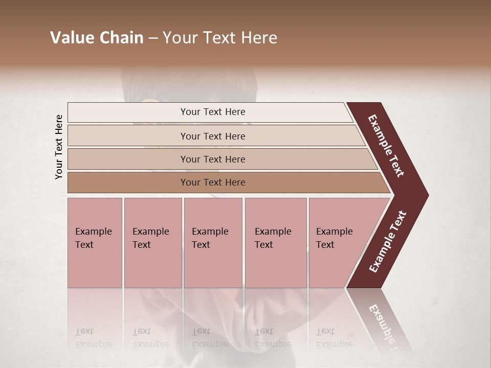 A Young Boy Wearing Glasses Holding A Tablet PowerPoint Template