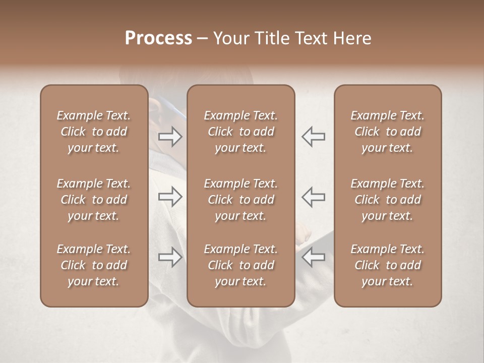 A Young Boy Wearing Glasses Holding A Tablet PowerPoint Template