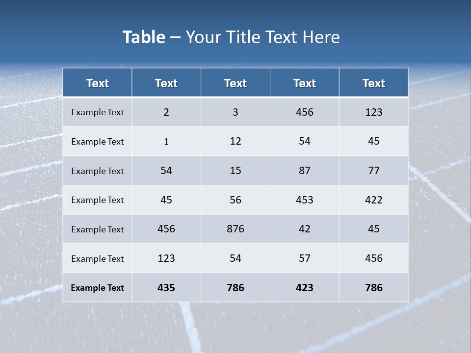 Energy Renewable Energy Solar Panel PowerPoint Template