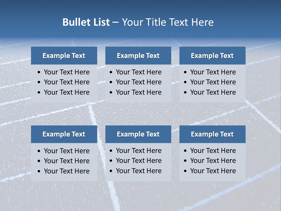 Energy Renewable Energy Solar Panel PowerPoint Template