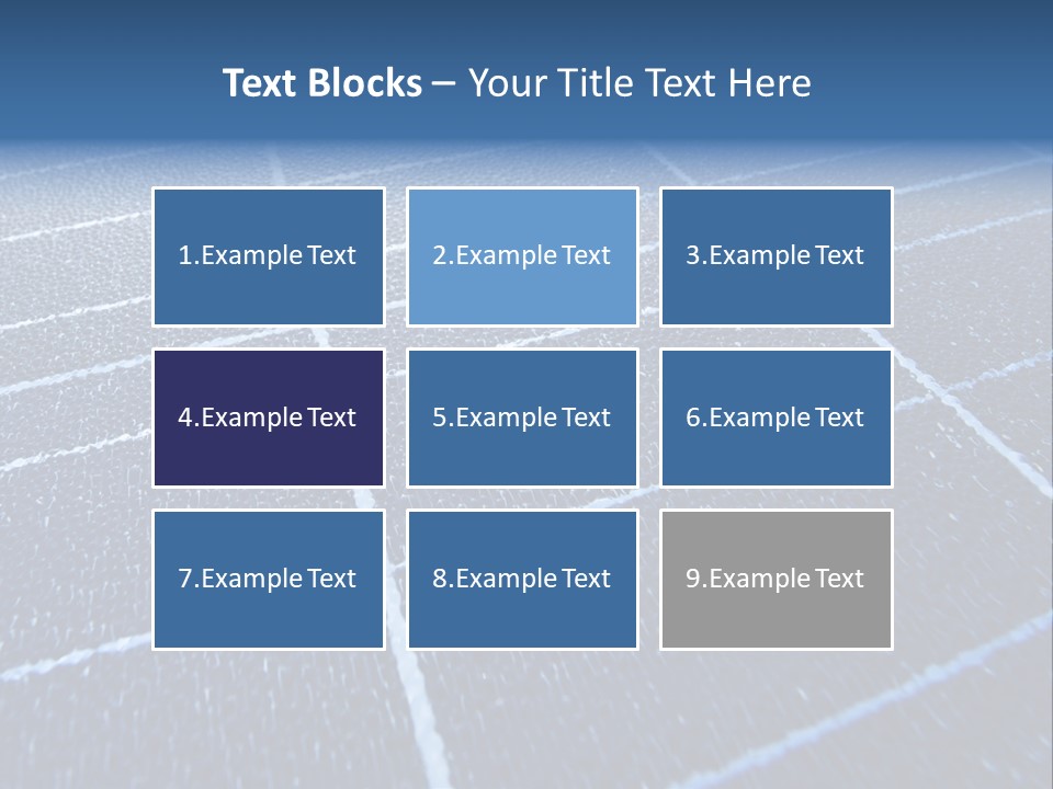 Energy Renewable Energy Solar Panel PowerPoint Template