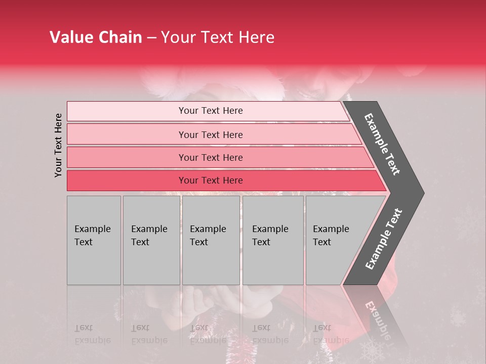 Christmastime Family Snow PowerPoint Template