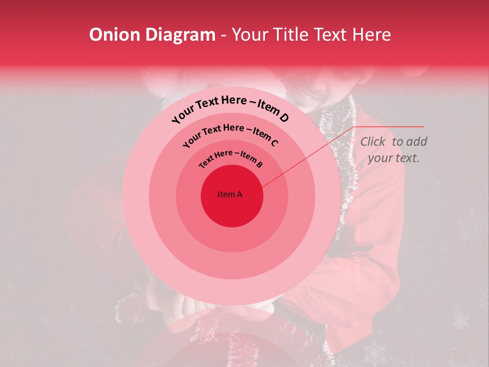 Christmastime Family Snow PowerPoint Template