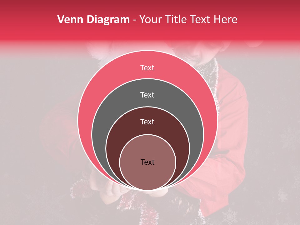 Christmastime Family Snow PowerPoint Template