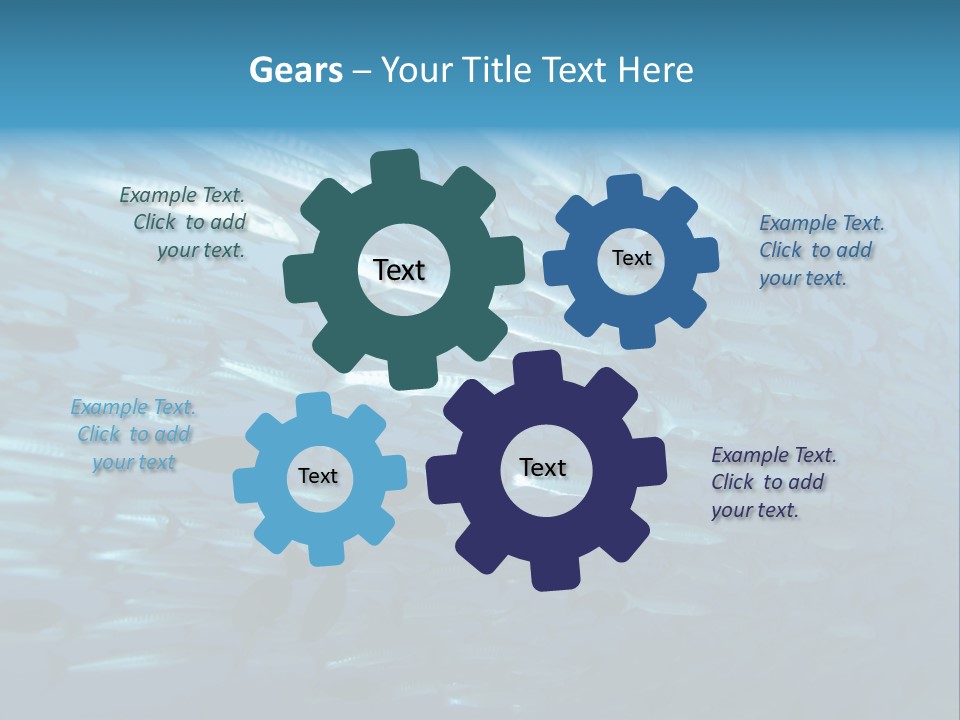 Tropical Reef Fish Pelagic PowerPoint Template