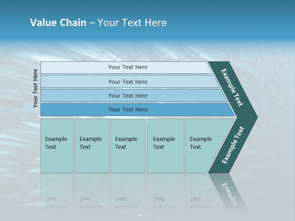 Tropical Reef Fish Pelagic PowerPoint Template