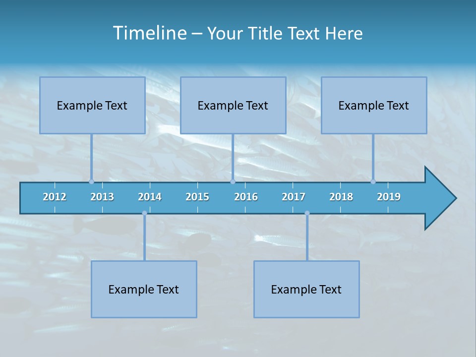 Tropical Reef Fish Pelagic PowerPoint Template