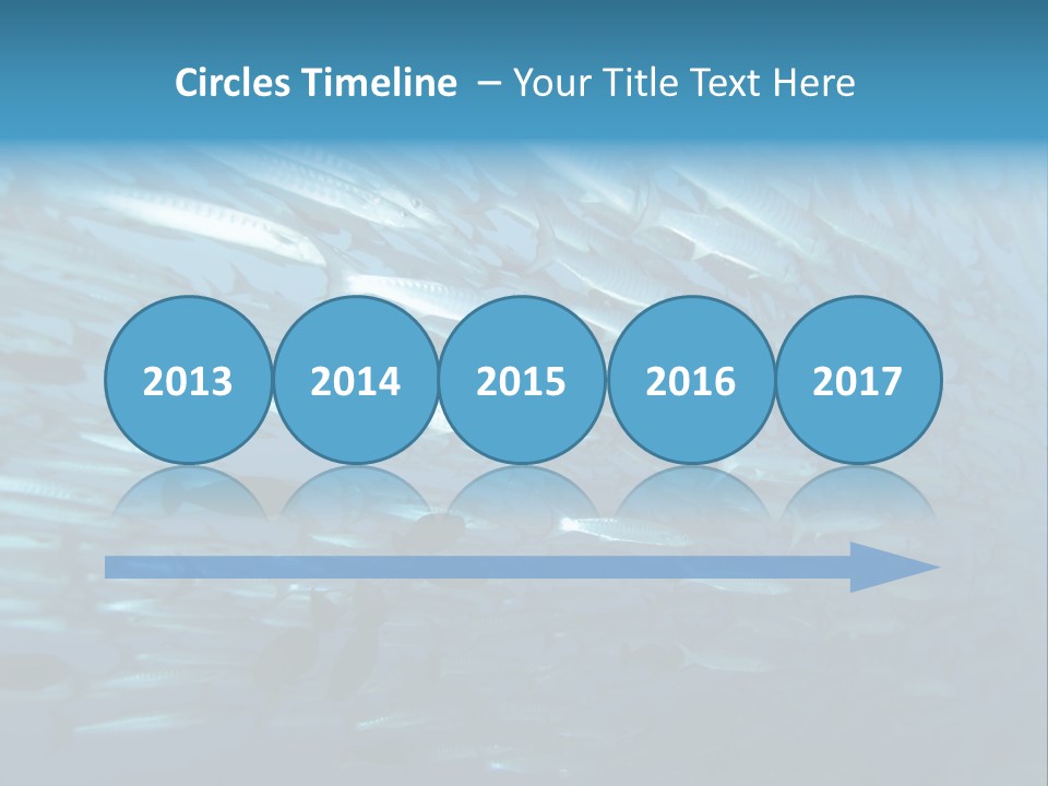 Tropical Reef Fish Pelagic PowerPoint Template