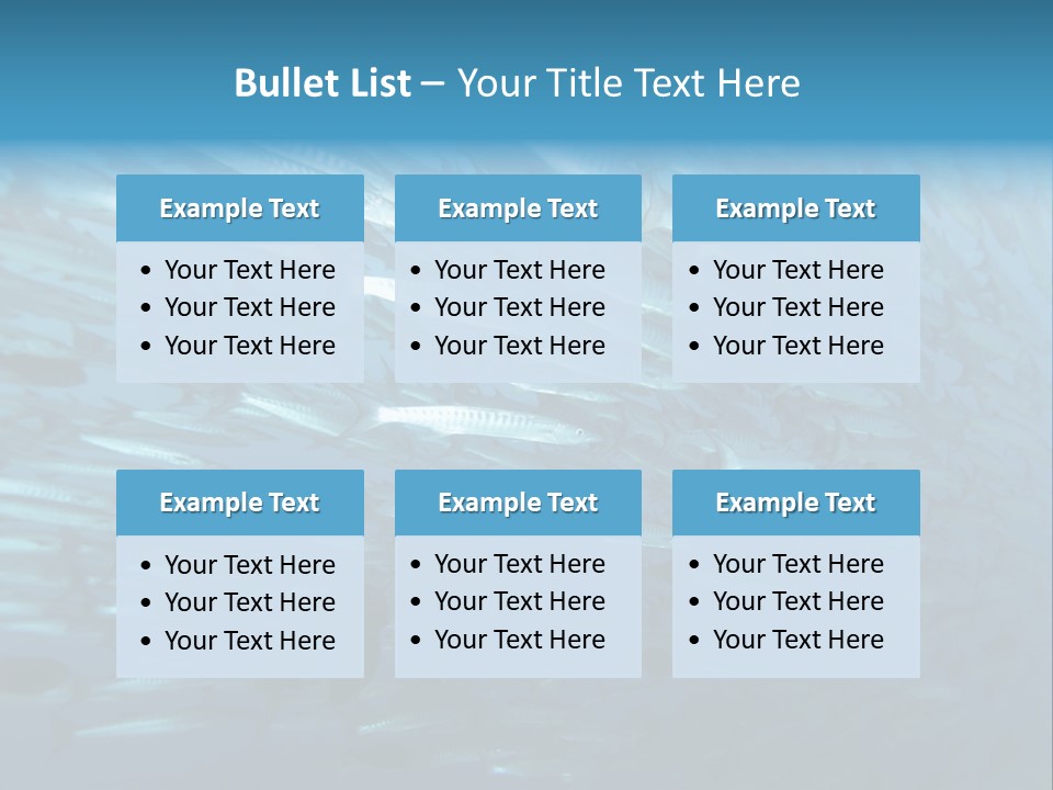 Tropical Reef Fish Pelagic PowerPoint Template