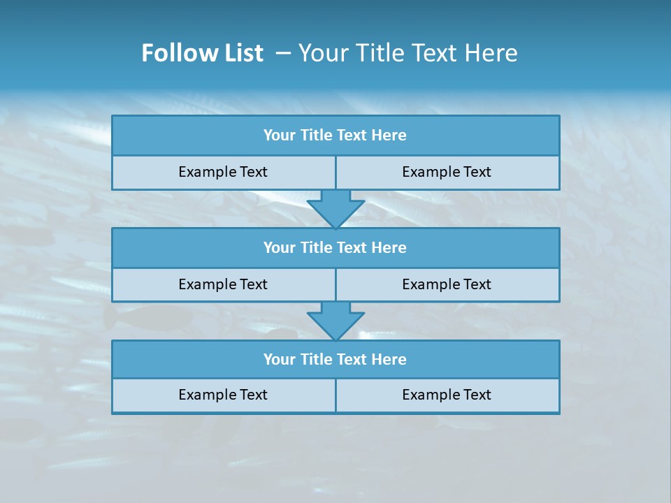 Tropical Reef Fish Pelagic PowerPoint Template