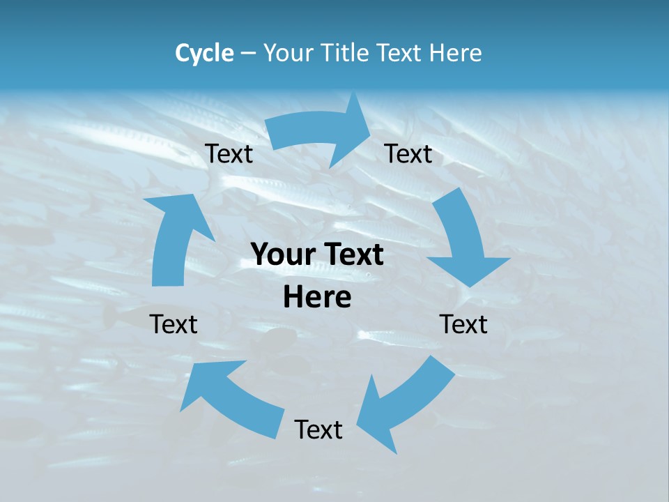 Tropical Reef Fish Pelagic PowerPoint Template
