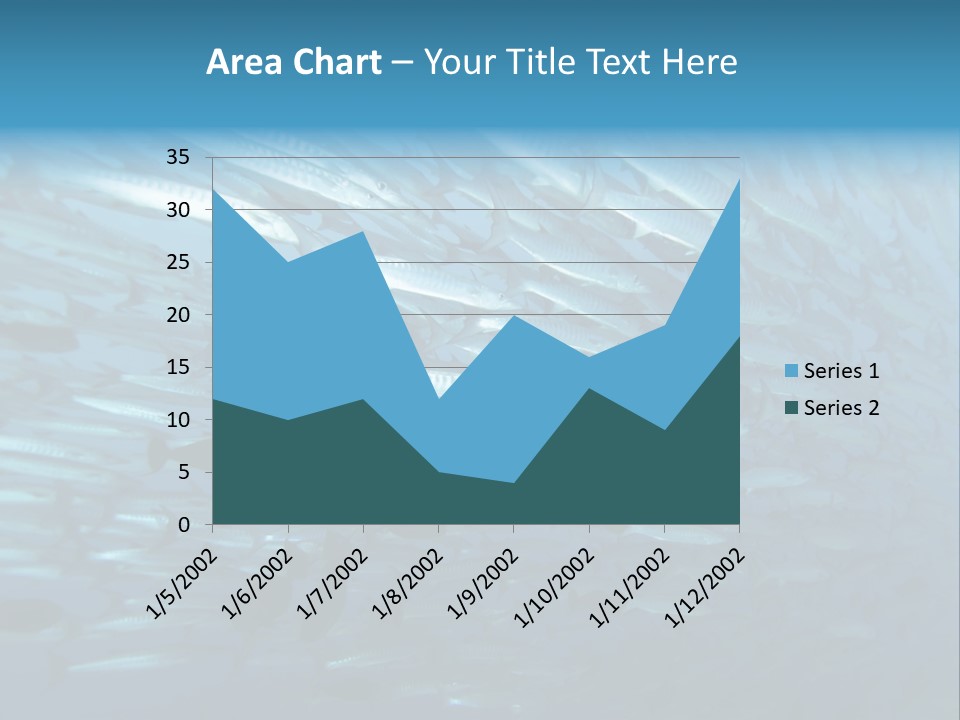Tropical Reef Fish Pelagic PowerPoint Template