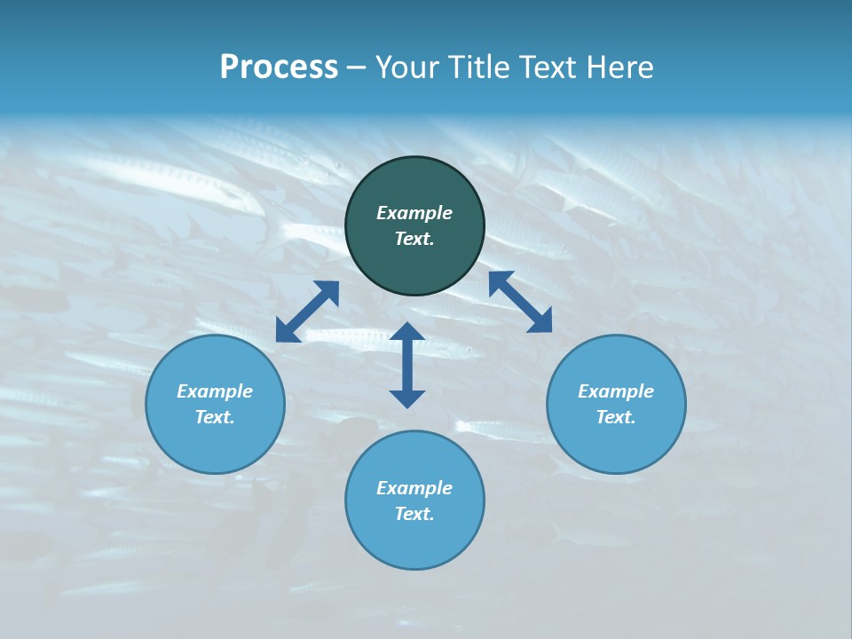 Tropical Reef Fish Pelagic PowerPoint Template
