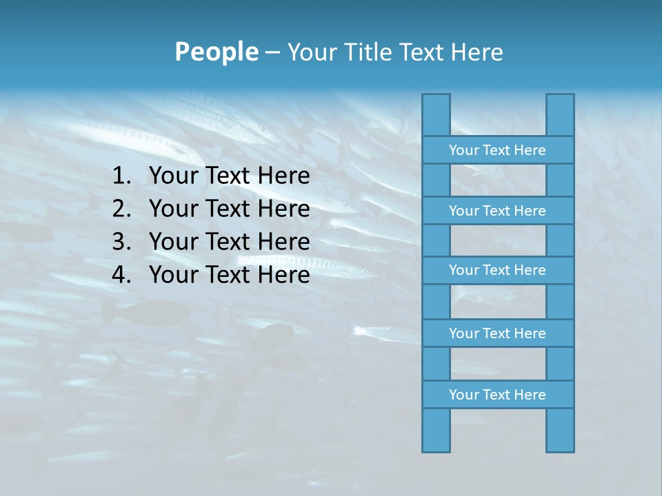 Tropical Reef Fish Pelagic PowerPoint Template