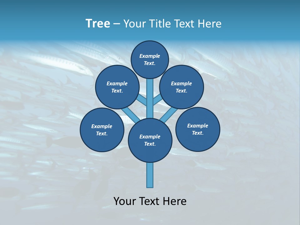 Tropical Reef Fish Pelagic PowerPoint Template