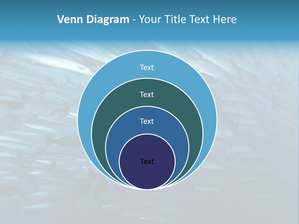 Tropical Reef Fish Pelagic PowerPoint Template
