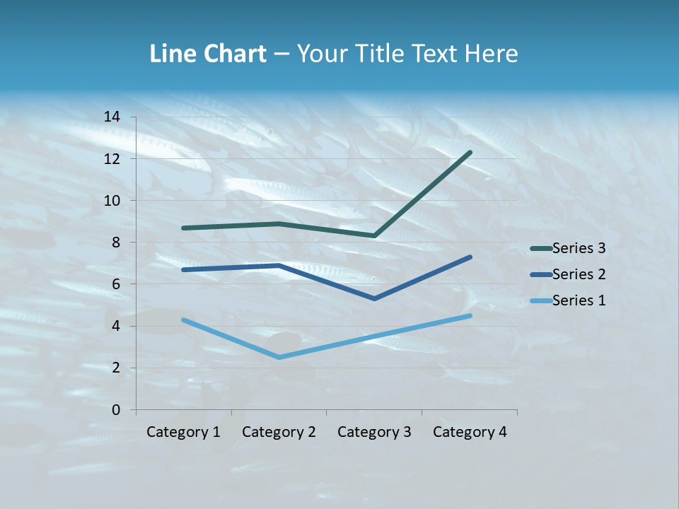 Tropical Reef Fish Pelagic PowerPoint Template