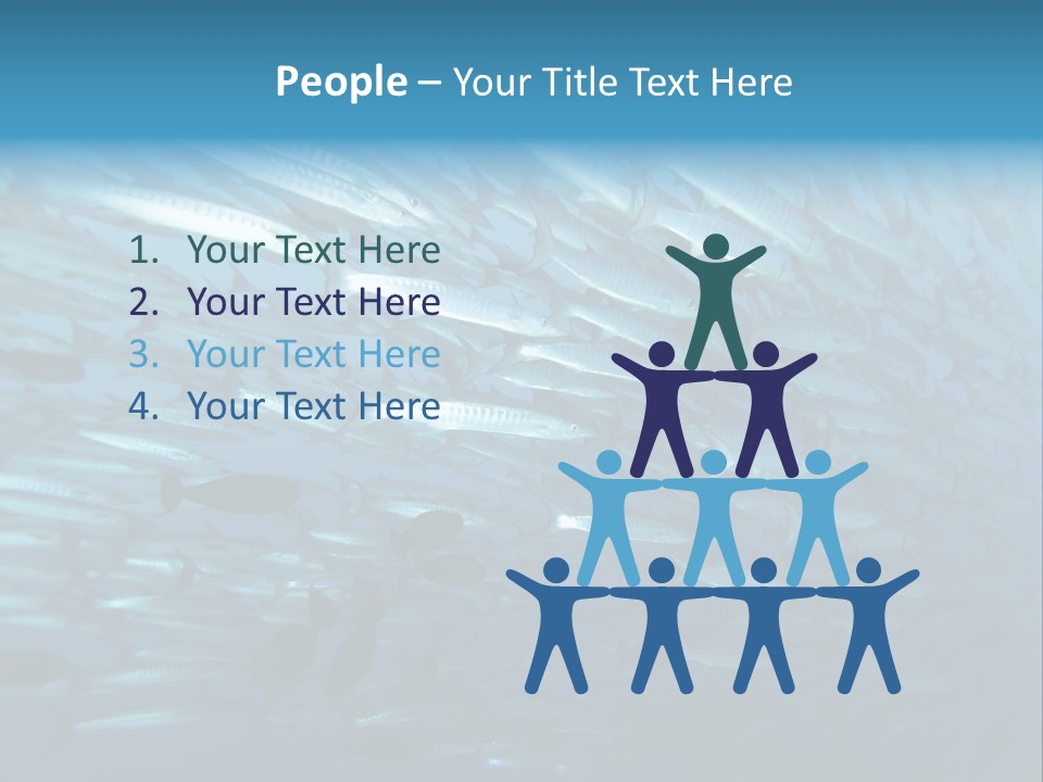 Tropical Reef Fish Pelagic PowerPoint Template