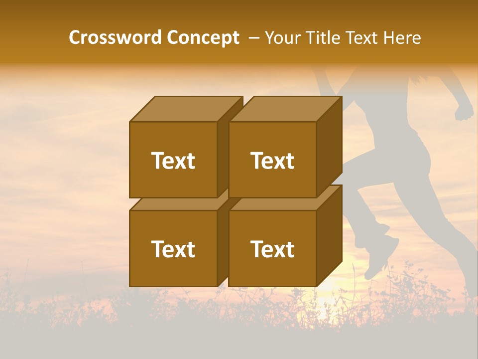 Jumping Training Spring PowerPoint Template