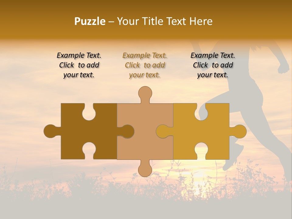 Jumping Training Spring PowerPoint Template