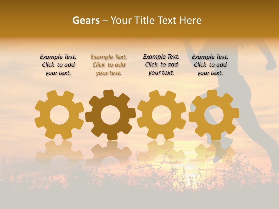 Jumping Training Spring PowerPoint Template