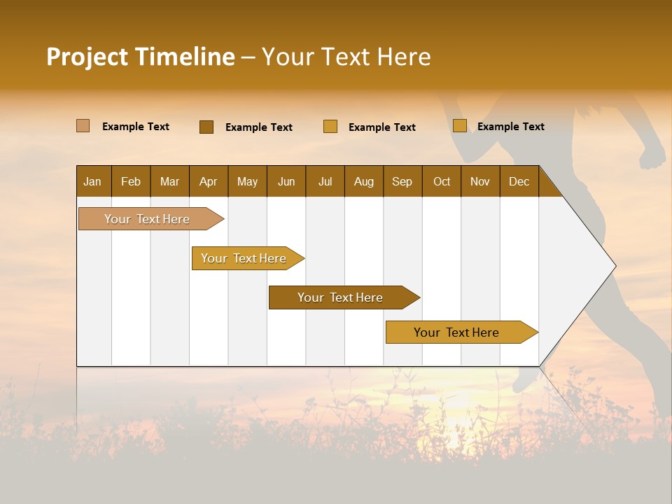 Jumping Training Spring PowerPoint Template